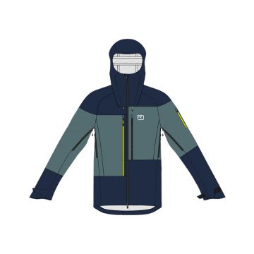 ORTOVOX GUARDIAN SHELL JACKET - Herren