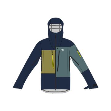 ORTOVOX 3L DEEP SHELL JACKET - Herren