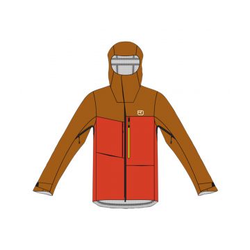 ORTOVOX 3L RAVINE SHELL JACKET - Herren