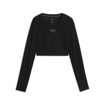 PUMA x HYROX SHAPELUXE LS CROP TEE - Damen