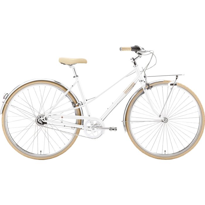 CREMECYCLES Creme Caferacer Lady Solo pearl whi main product photo