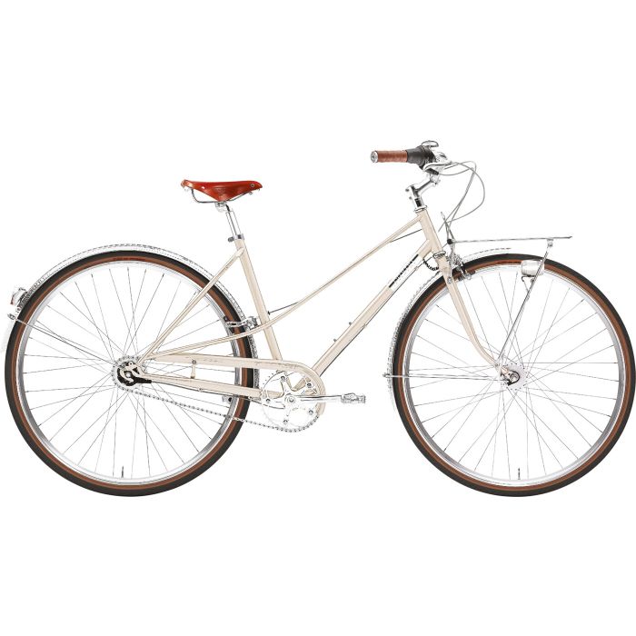 CREMECYCLES Creme Caferacer Lady Doppio silver main product photo