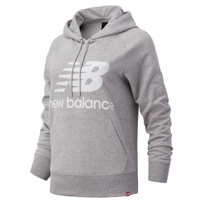 NEW BALANCE Essentials Stacked Logo PO Hoodie - Damen main product photo