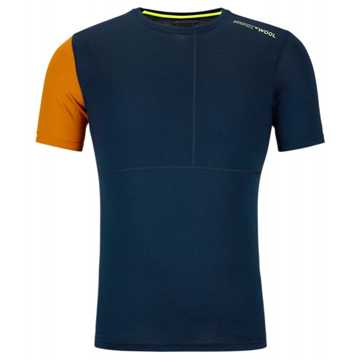 ORTOVOX 185 ROCK'N'WOOL SHORT SLEEVE - Herren main product photo