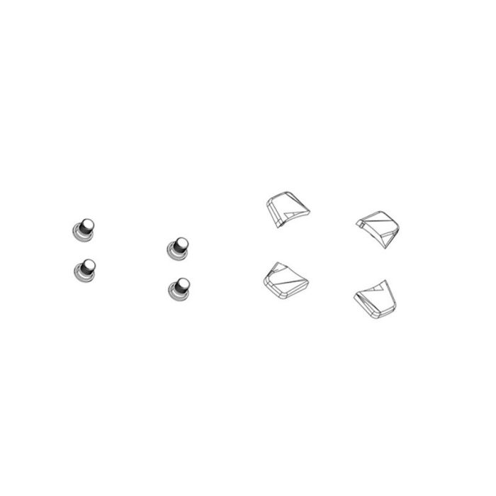 SRAM Chainring Bolt 4X2 M8X4.75X8.75 Steel 94/107 BCD main product photo