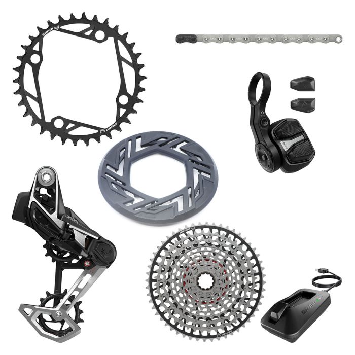 SRAM Groupset XX Eagle AXS Transmission 104BCD main product photo