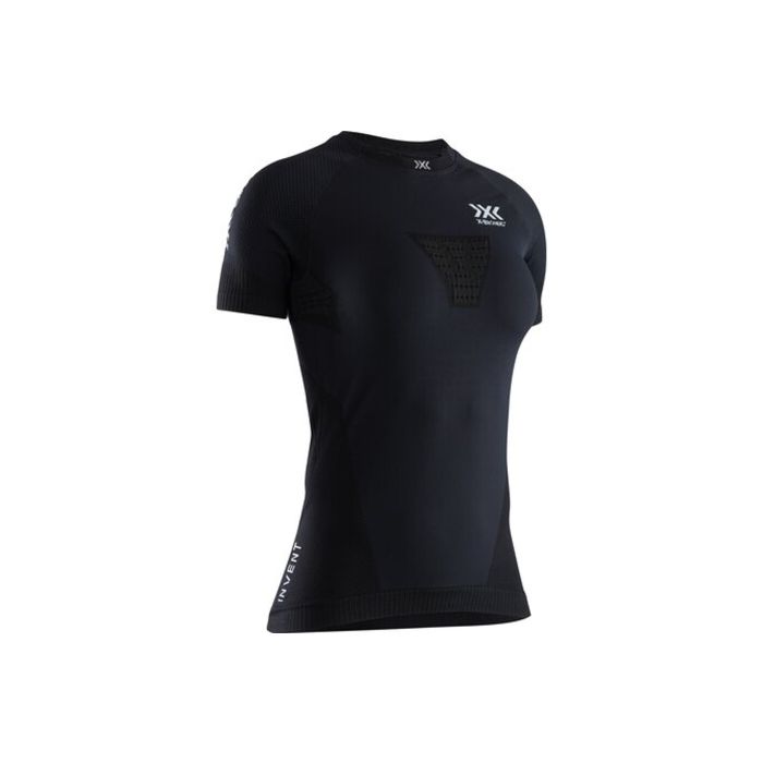 X-BIONIC Invent 4.0 Running Shirt SH SL opal black/arctic white - Damen main product photo